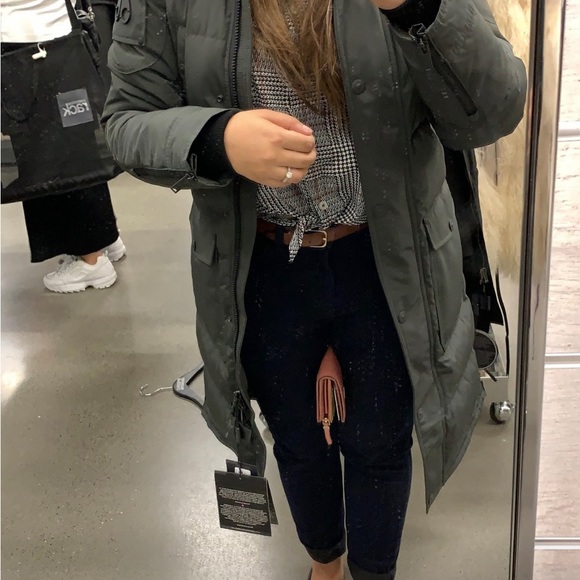 Moose Knuckles Causapcal Parka- Army Green - Picture 7 of 7